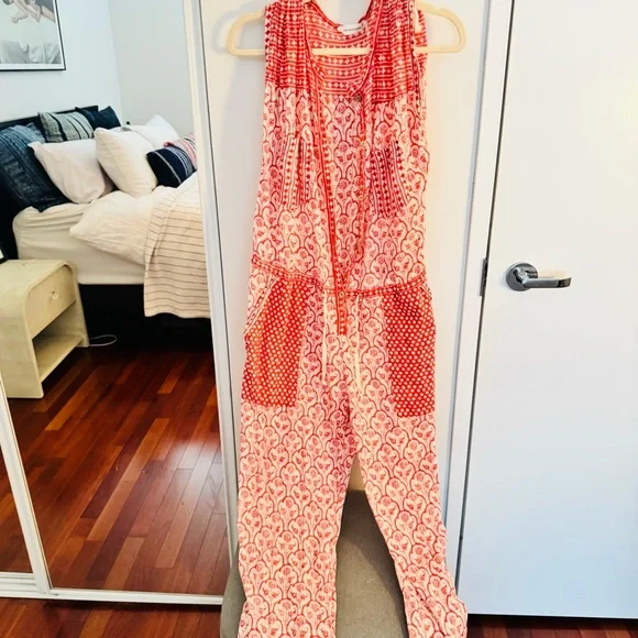 ISABEL MARANT ETOILE "Heko" Jumpsuit SZ 42 Pink Playsuit Overall - Picture 3 of 7